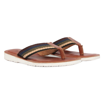Pure Leather, Super-light, Slippers - Cloud (Tan), SLP9501TAN