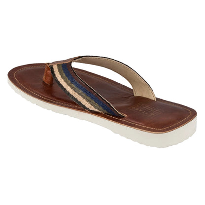 Pure Leather, Super-light, Slippers - Cloud (Dark-Tan), SLP9502DTN