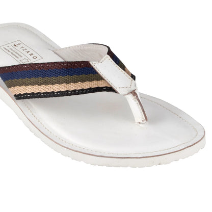 Pure Leather, Super-light, Slippers - Cloud (White), SLP9503WHT
