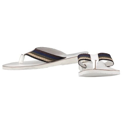 Pure Leather, Super-light, Slippers - Cloud (White), SLP9503WHT