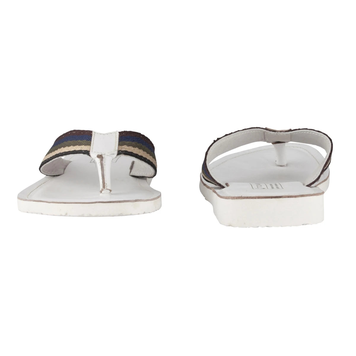 Pure Leather, Super-light, Slippers - Cloud (White), SLP9503WHT
