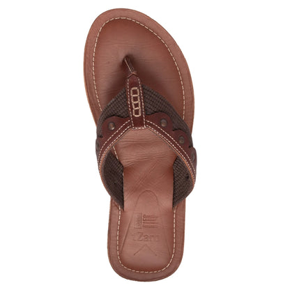 Pure Leather, Super-light, Slippers - Cloud (Tan), SLPCLD191V2