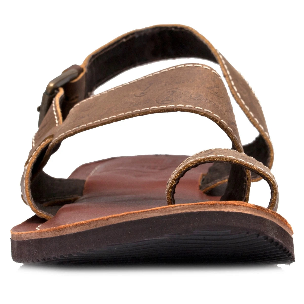 Pure Leather, Super-light, Sandal- Gladiator (Tan with Brown), SLPCLDGLD1908