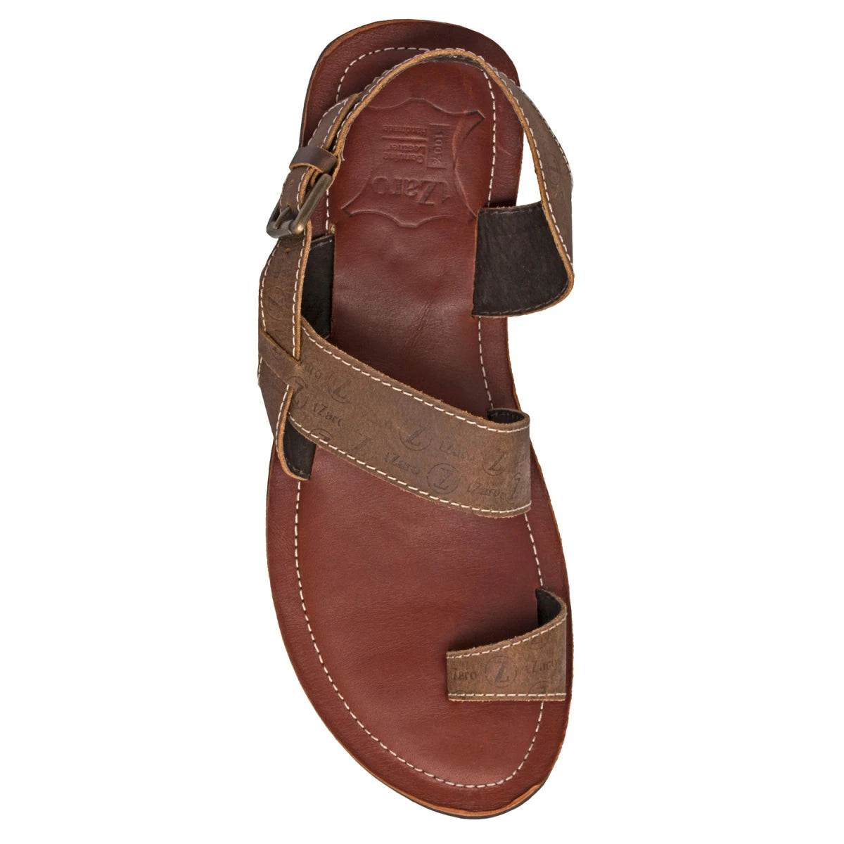 Pure Leather, Super-light, Sandal- Gladiator (Tan with Brown), SLPCLDGLD1908