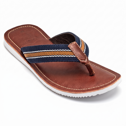 Pure Leather, Super-light, Slippers - Cloud (Tan), SLPCLDWB1906TN