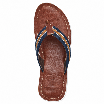Pure Leather, Super-light, Slippers - Cloud (Tan), SLPCLDWB1906TN