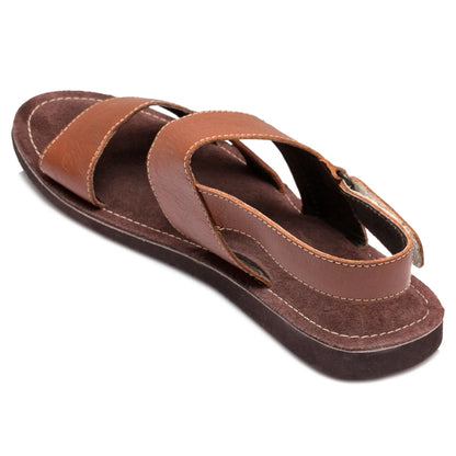 Pure Leather, Super-light, Sandal - Victory (Brown with Tan), SLPCLDWM1909