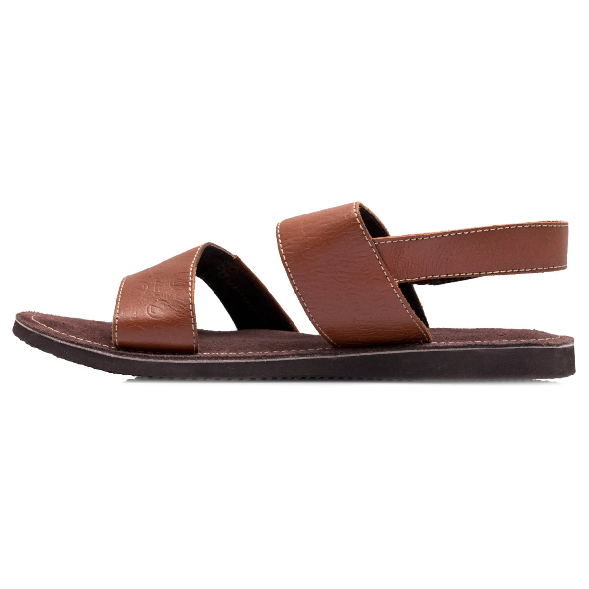 Pure Leather, Super-light, Sandal - Victory (Brown with Tan), SLPCLDWM1909
