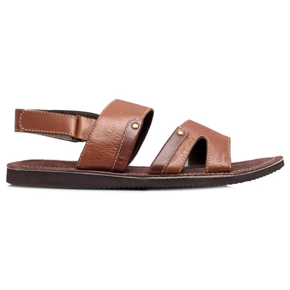 Pure Leather, Super-light, Sandal - Victory (Brown with Tan), SLPCLDWM1909