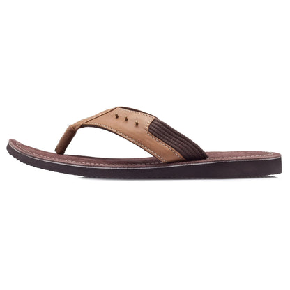 TZARO Genuine Leather Slipper - Ocata, SLPGV1908MRN