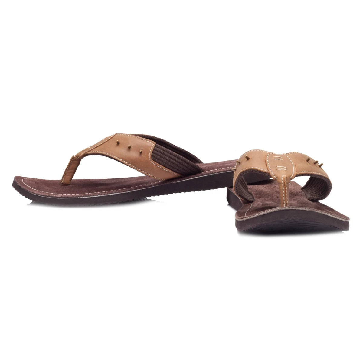 TZARO Genuine Leather Slipper - Ocata, SLPGV1908MRN