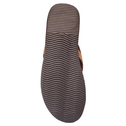 TZARO Genuine Leather Slipper - Ocata, SLPGV1908MRN