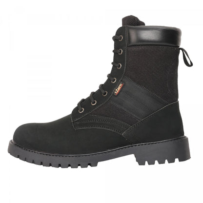 Pure Leather Rugged Boot : Sniper(Black), SniperBLK