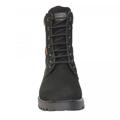 Pure Leather Rugged Boot : Sniper(Black), SniperBLK