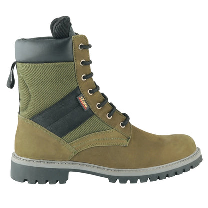 Pure Leather Rugged Boot : Sniper(Olive-Green), SniperOG
