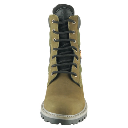 Pure Leather Rugged Boot : Sniper(Olive-Green), SniperOG