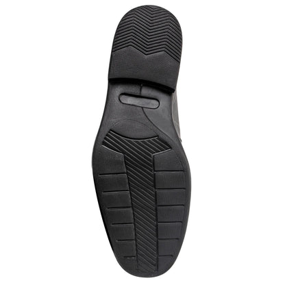 Pure Leather, Super-Light, Black Formal Slip-on Shoes -  TZBL2514MCSG