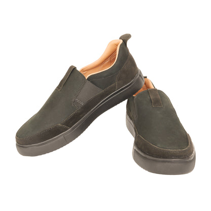 Pure Leather, Light Weight Black Sneakers - Omura, TZCRT912BLK