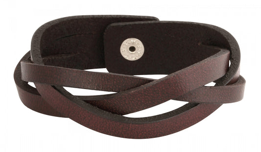 TZARO Genuine Leather Bracelet: TZLCF001