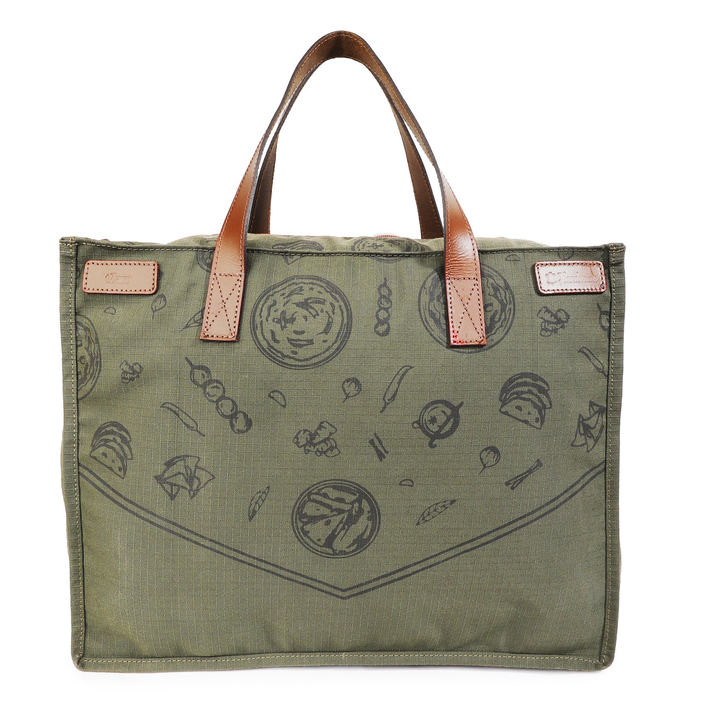 Olive Canvas Insulated Lunch Bag for Men | TZARO - TZLUNCH