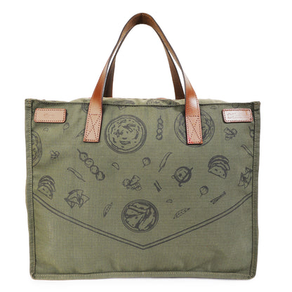 Olive Canvas Insulated Lunch Bag for Men | TZARO - TZLUNCH