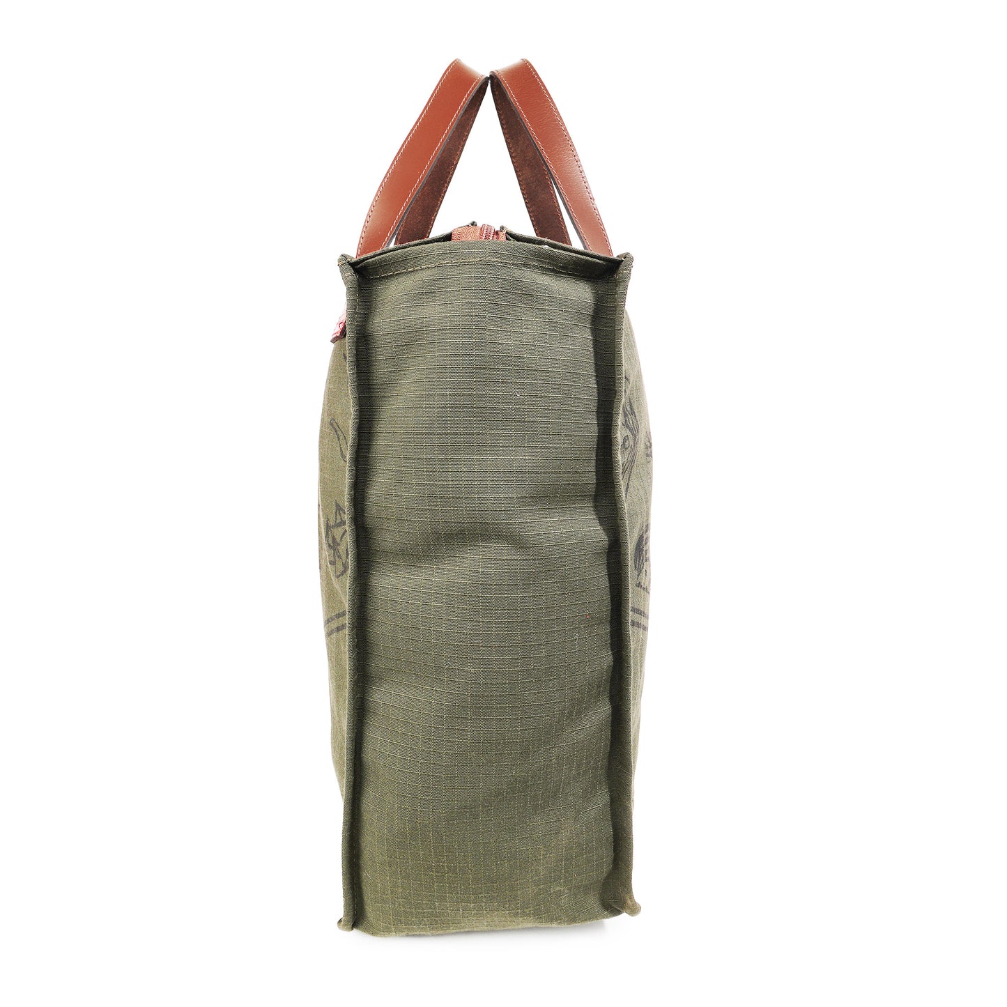 Olive Canvas Insulated Lunch Bag for Men | TZARO - TZLUNCH