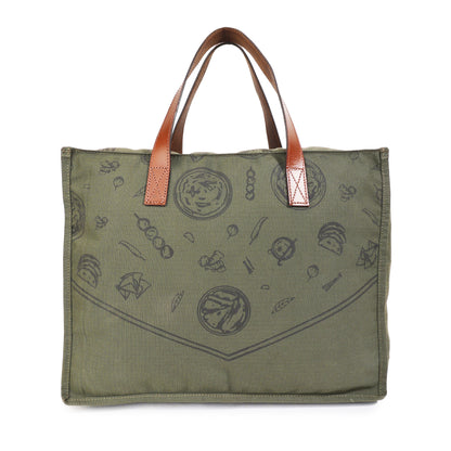 Olive Canvas Insulated Lunch Bag for Men | TZARO - TZLUNCH