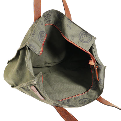 Olive Canvas Insulated Lunch Bag for Men | TZARO - TZLUNCH