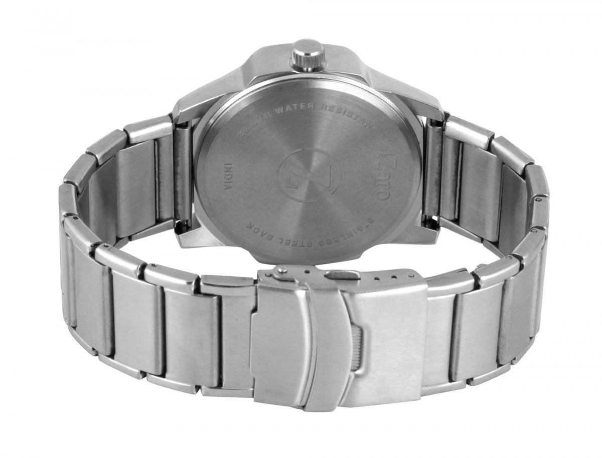 TZARO Textured Dial Multifunction Watch - Anchor Steel, ZMTDS3JGRY