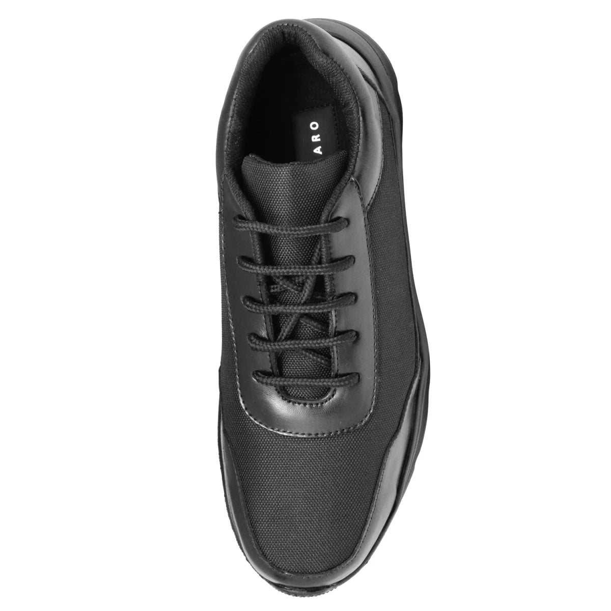 High Performance Black Sports Shoes  – Milkha-Flexi, ZNRBLKRUN