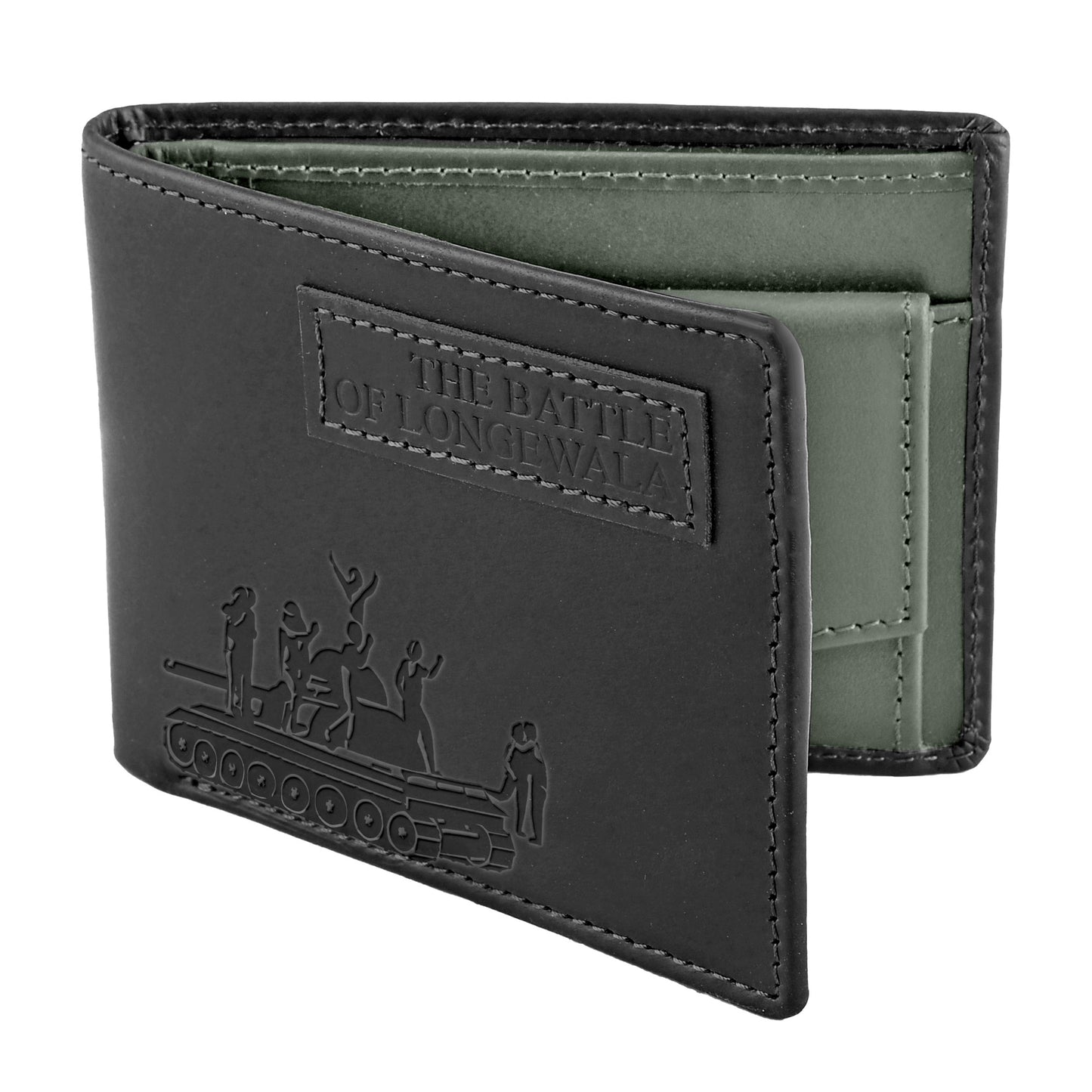 Limited Longewala Edition Pure Leather Wallet - Wall, ZWLT108BLK