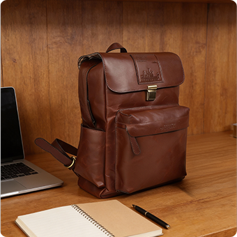 Leather Backpack