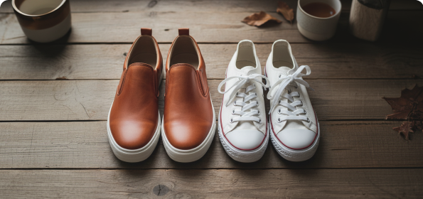 Leather Slip-Ons vs Traditional Sneakers
