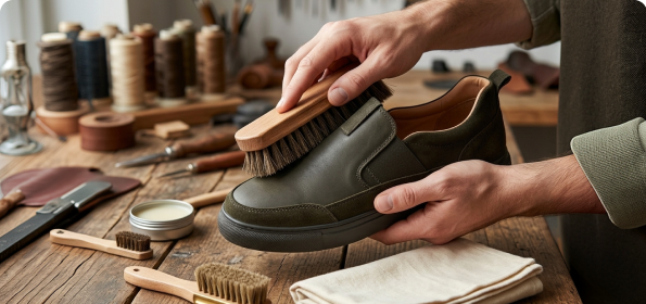 How To Care For Leather Slip-On Sneakers