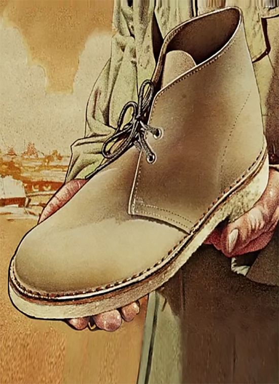 The story of how desert boots arrived on the scene during World War 2